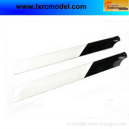 High Quality Fiber Glass Main Blades (430mm) 9mm for T-rex500/lepton